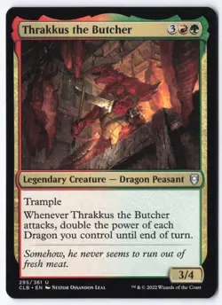 Thrakkus the Butcher U Commander Legends: Battle for Baldur's Gate 295 NM - Image 1
