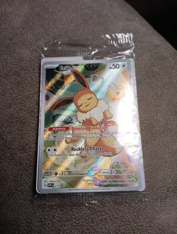 Pokemon TCG Eevee 173 Holo Promo Prismatic Evolutions Sealed - Image 1