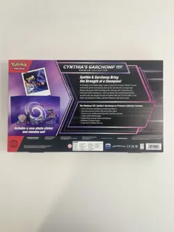 Pokemon TCG: Cynthia’s Garchomp ex Premium Collection box Sealed - Image 2