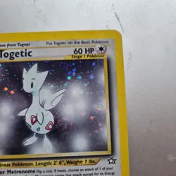Togetic 16/111 Neo Genesis 1st Edition Holo Rare Pokemon TCG - LP Excellent - Image 5