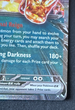 CHARIZARD EX 196 NM SCARLET & VIOLET BLACK STAR PROMO POKEMON 2025 - Image 2