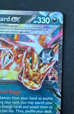 CHARIZARD EX 196 NM SCARLET & VIOLET BLACK STAR PROMO POKEMON 2025 - Image 3