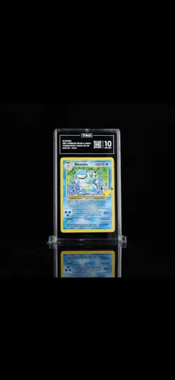 TAG 10 Blastoise Holo #2 2021 Celebrations Classic Collection Pokemon TCG - Image 1