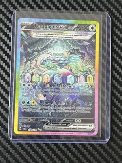 Pokemon TCG Terapagos Ex Stellar Crown 128/142 Mint Condition - Image 1