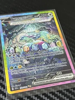 Pokemon TCG Terapagos Ex Stellar Crown 128/142 Mint Condition - Image 5