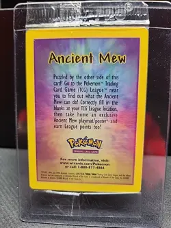 Pokemon TCG Ancient Mew 2000 Movie Promo Factory Sealed - Image 2