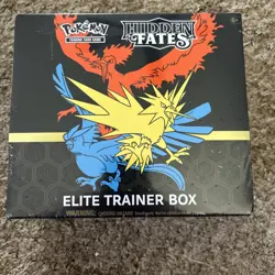 Pokemon TCG Hidden Fates Elite Trainer Box (ETB) New Factory Sealed - Image 1