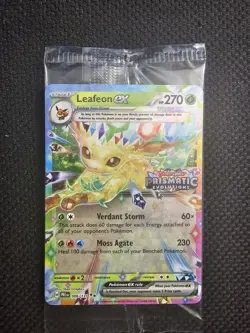 Leafeon 006/131 Pokemon TCG: Prismatic Evolutions Stamped Promo SEALED NEW - Image 1
