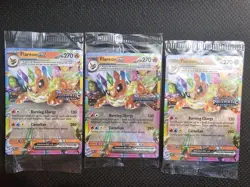 Flareon EX 014/131 Pokemon TCG: Prismatic Evolutions Stamped Promo SEALED NEW - Image 1