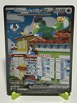Pokemon Squawkabilly ex 264/193 Paldea Evolved Special Illustration Rare NM - Image 1