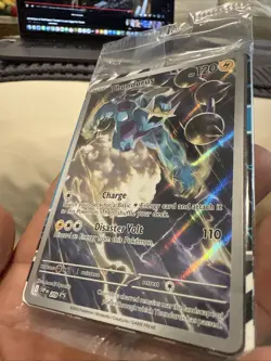 Pokemon TCG Holo Thundrus SVP 209 Scarlet & Violet Promo Sealed English Mint - Image 4