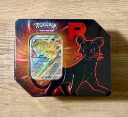 Pokemon TCG Team Rocket Destined Rivals Tin New & Sealed Persian - Image 1