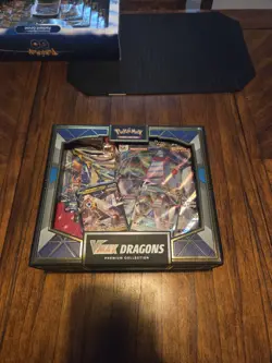 Pokemon TCG Sword & Shield - Vmax Dragons Premium Collection Box - New - Image 2