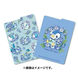 Pokemon TCG Deck Case Box Piplup Baby Blue Eyes Pokemon Center Japan Original - Image 3