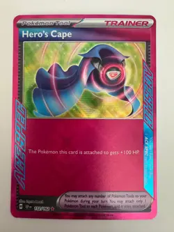 Pokemon TCG Temporal Forces SV05: Hero's Cape 152/162 ACE SPEC Rare - Image 2