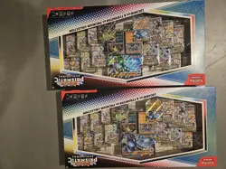 Pokemon Prismatic Lucario ex Tyranitar ex Premium Collection Lot of 2 SEALED - Image 1