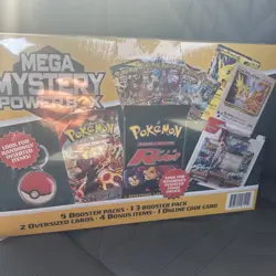 POKEMON 2025 MEGA MYSTERY POWER BOX - From Meijer, New Sealed - Image 4