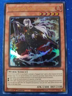 Yugioh Vanquish Soul Jiaolong AGOV-EN018 Ultra Rare 1st Ed - Image 1
