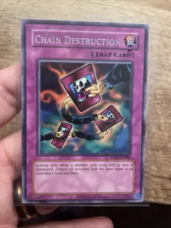 Chain Destruction RP02-EN004 Regular Ultra Rare Near Mint +Bonus FREE SHIPPING! - Image 1