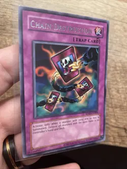 Chain Destruction RP02-EN004 Regular Ultra Rare Near Mint +Bonus FREE SHIPPING! - Image 2