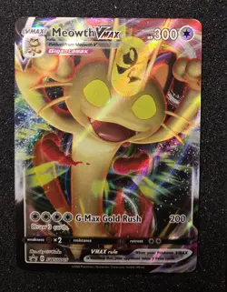 Meowth VMAX SWSH005 SWSH: Sword & Shield Promo Cards Holo - Image 1