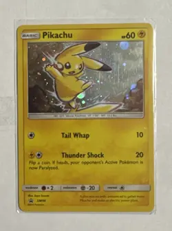Pikachu SM98 Cosmos Holo Black Star Promo Pokemon Card Rare Sun & Moon 2017 - Image 2