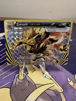 Pokemon TCG Zoroark Ultra Rare Holo Card 92/162 Breakthrough XY MP - Image 1