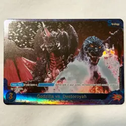 Godzilla Card Game EBP01-062+ SP Godzilla vs. Destoroyah Holo Foil NM - Image 1