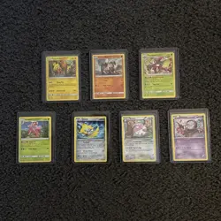 Pokomon Promo Only Cards All Foil Lot Of 7 Cards - Image 1