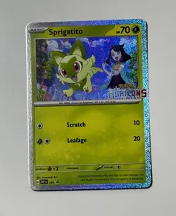 Sprigatito 191 Scarlet & Violet Promo Pokemon Card - Image 2