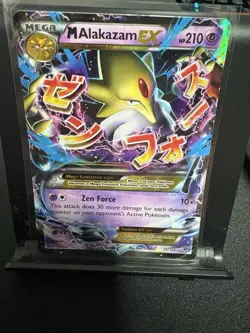 Pokemon TCG XY Fates Collide M Alakazam EX Ultra Rare Holo Card 26/124 - Image 1