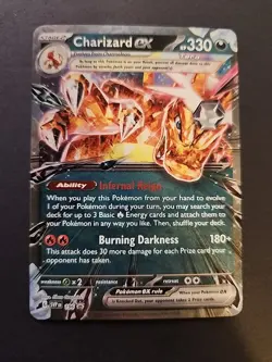 Charizard ex 196 Sv: Scarlet & Violet Promo Cards Holo - Image 1