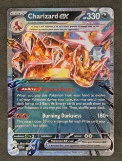 Charizard ex - 196 Pokemon TCG Promo SV: Scarlet & Violet Promo Cards Near Mint - Image 1