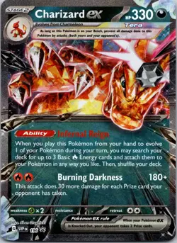 Charizard ex Promo SV: Scarlet & Violet Promo Cards 196 NM - Image 1