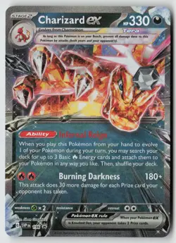 Charizard ex - 196 - SV: Scarlet & Violet Promo Cards Holo - PTCG - Image 1
