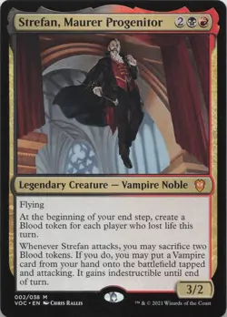 Strefan, Maurer Progenitor M Commander: Innistrad: Crimson Vow 2 LP-NM - Image 1
