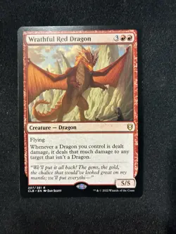 Mtg - Wrathful Red Dragon Commander Legends: Battle for Baldur's Gate - Image 1