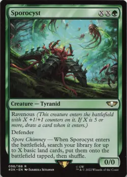 Sporocyst R Universes Beyond: Warhammer 40,000 98 LP-NM - Image 1