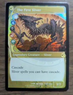 MTG The First Sliver Future Sight Foil from Secret Lair Drop NM - Image 1