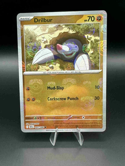 Pokemon TCG Drilbur 045/086 Sv: Black Bolt Masterball Holo Pack Fresh NM+ - Image 1