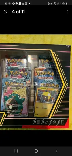Pokemon TCG Ionos Bellibolt ex Premium Collection Box + 3 jpn packs 🔥 - Image 4