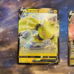 Pokemon Regieleki SWSH280 & Regidrago SWSH281 Crown Zenith Black Star Promo - Image 2