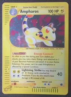 Ampharos 2/165 | Pokemon TCG | Expedition | Holo Rare | NM - Image 1