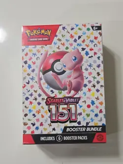Pokemon TCG Scarlet & Violet 151 Booster Bundle Sealed New (6 packs) - Image 1