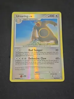 Ursaring 38/123 Mysterious Treasures Reverse Holo Rare Pokemon TCG Light Played - Image 1