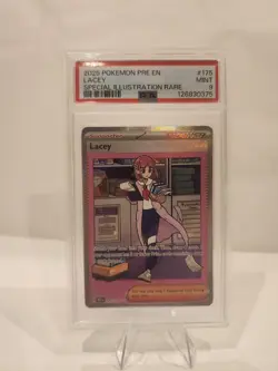 Pokemon Lacey 175/131 Sv: Prismatic Evolutions PSA 9 - Image 1