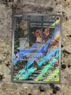 SEALED Charmander 044 SVP EN Pokemon Obsidian Flames ETB Promo Scarlet & Violet - Image 1
