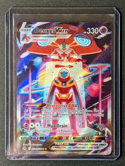 2023 Pokemon Deoxys VMAX GG45/GG70 Crown Zenith : Galarian Gallery Holo Full Art - Image 1