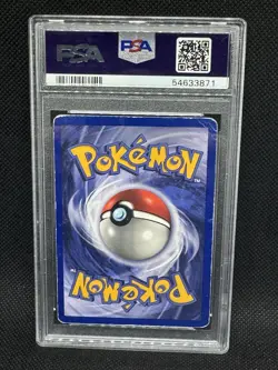 1999 POKEMON BASE SET UNLIMITED #4 CHARIZARD-HOLO PSA 1 - Image 2