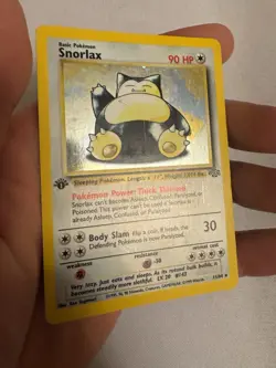1999 Pokemon - 1st Edition Snorlax Holo Rare - Jungle 11/64 - WOTC - Image 4